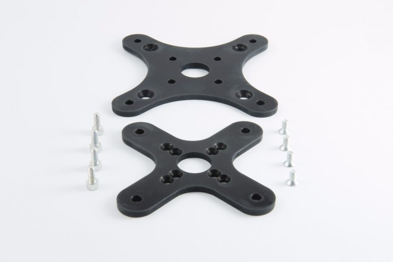MOTOR MOUNT - front / back cross for AXI 41xx V3, V2, V1